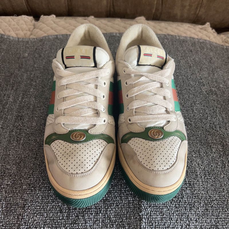 Gucci Gucci Screener Vintage Inspired Casual Sneakers 0079 Size US 9 / EU 42 - 6 Thumbnail