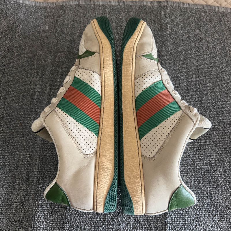 Gucci Gucci Screener Vintage Inspired Casual Sneakers 0079 Size US 9 / EU 42 - 8 Thumbnail