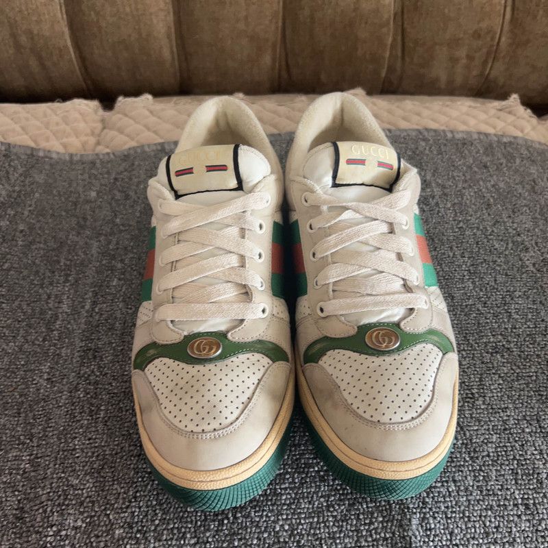 Gucci Gucci Screener Vintage Inspired Casual Sneakers 0079 Size US 9 / EU 42 - 2 Thumbnail