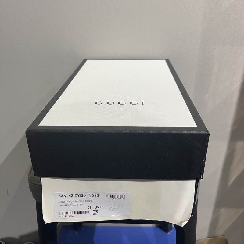 Gucci Gucci Screener Dirty Sneakers in Gray Green 0079 Size US 10.5 / EU 43-44 - 6 Thumbnail