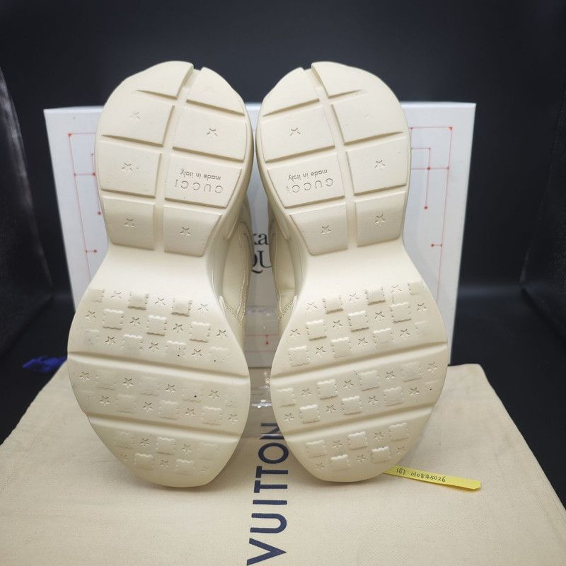 Gucci Gucci Rhyton Logo Low Top Dad Sneakers 0079 Size US 8 / EU 41 - 4 Thumbnail