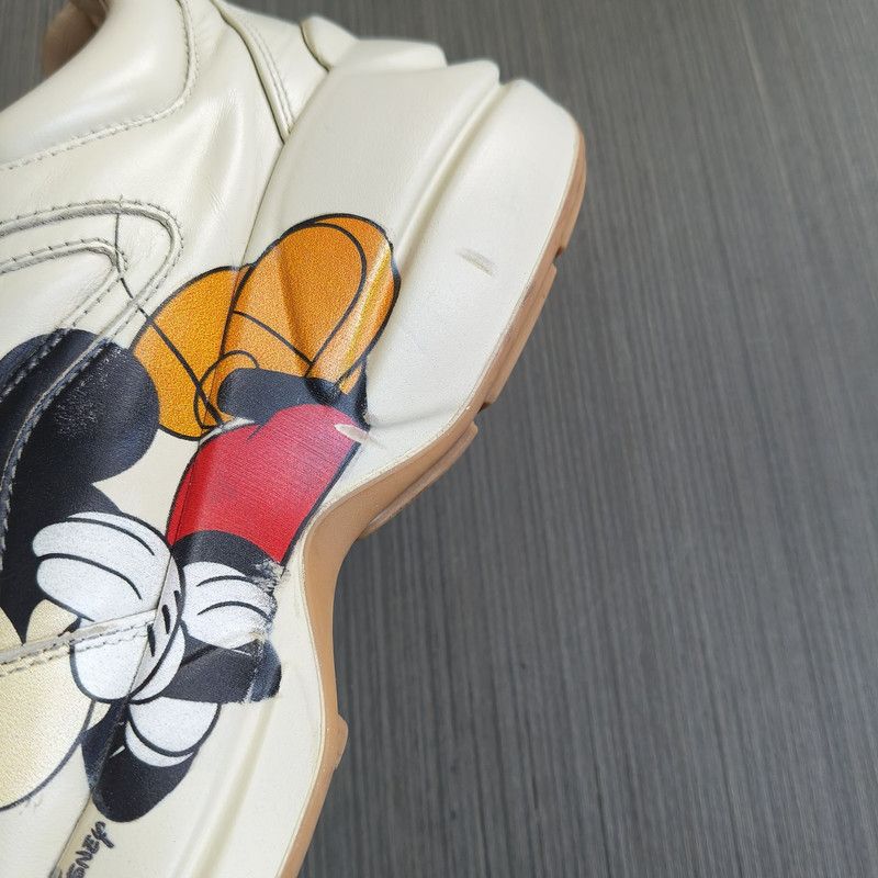 Gucci Gucci Rhyton Vintage Sneakers with Disney Design 0079 Size US 8 / EU 41 - 7 Thumbnail