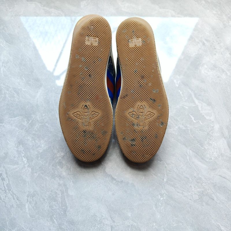 Gucci Gucci Screener Denim Fashion Sneakers for Men 0079 Size US 9 / EU 42 - 4 Thumbnail