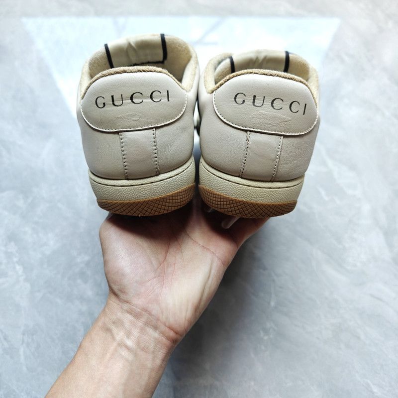 Gucci Gucci Screener Denim Fashion Sneakers for Men 0079 Size US 9 / EU 42 - 3 Thumbnail