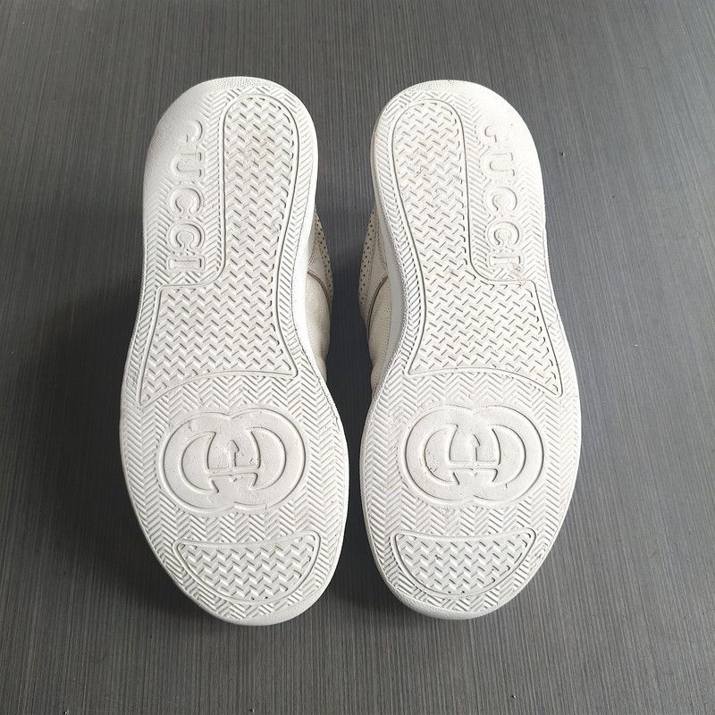Gucci Gucci GG Print White Casual Sneakers for Men 0079 Size US 9.5 / EU 42-43 - 4 Thumbnail