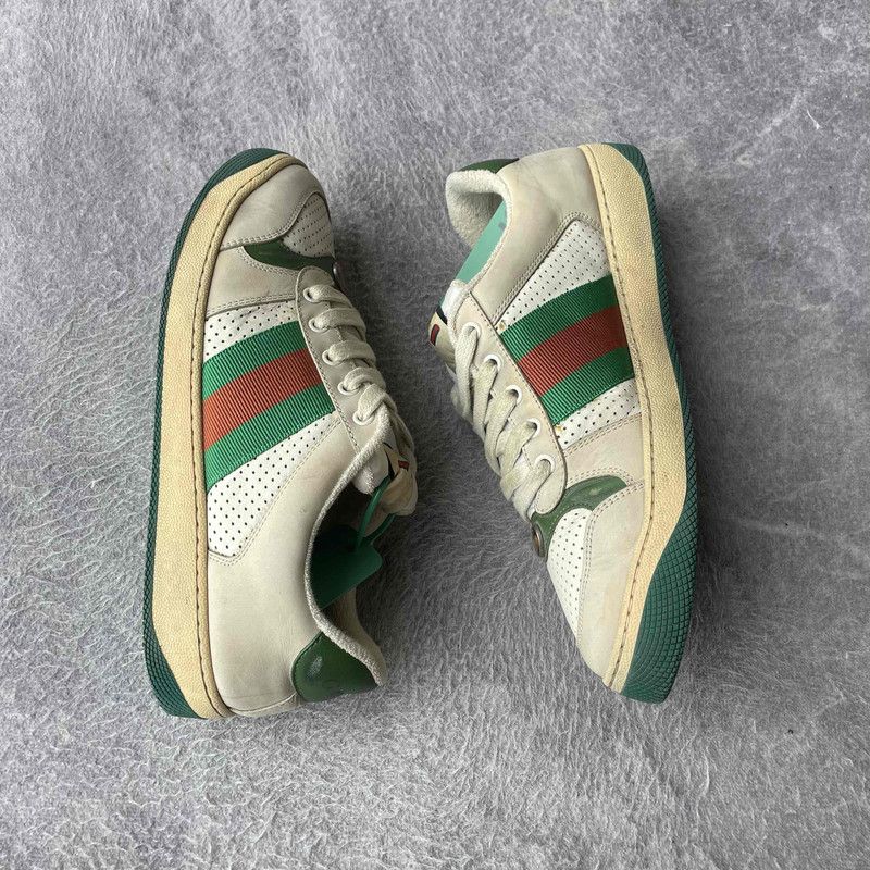 Gucci Gucci Screener Vintage Style Sneakers for Men 0079 Size US 8 / EU 41 - 7 Thumbnail