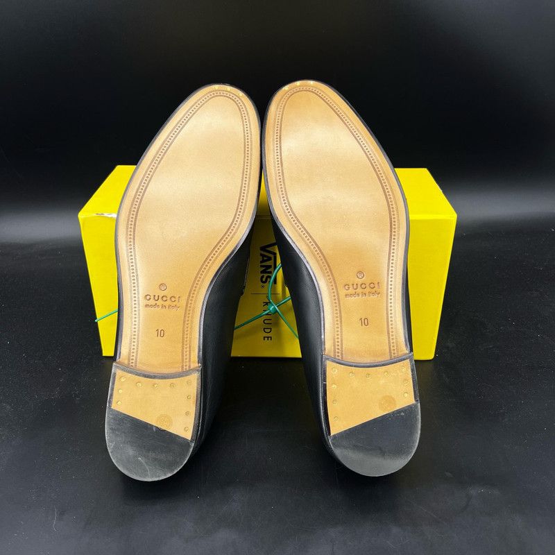 Gucci Gucci Horsebit Men's Casual Shoes in Black 0079 Size US 10.5 / EU 43-44 - 4 Thumbnail