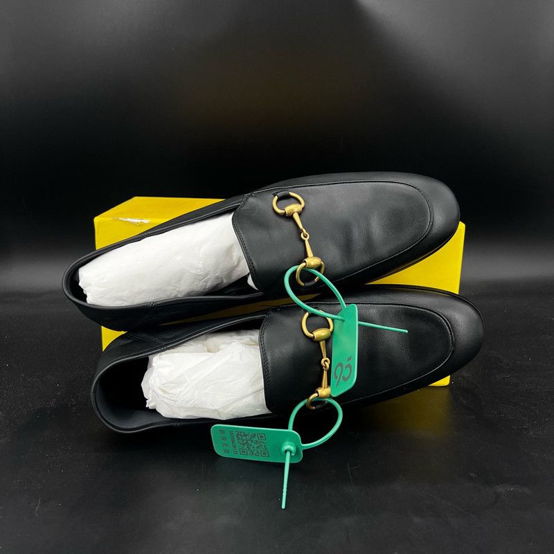 Gucci Gucci Horsebit Men's Casual Shoes in Black 0079 Size US 10.5 / EU 43-44 - 9 Thumbnail