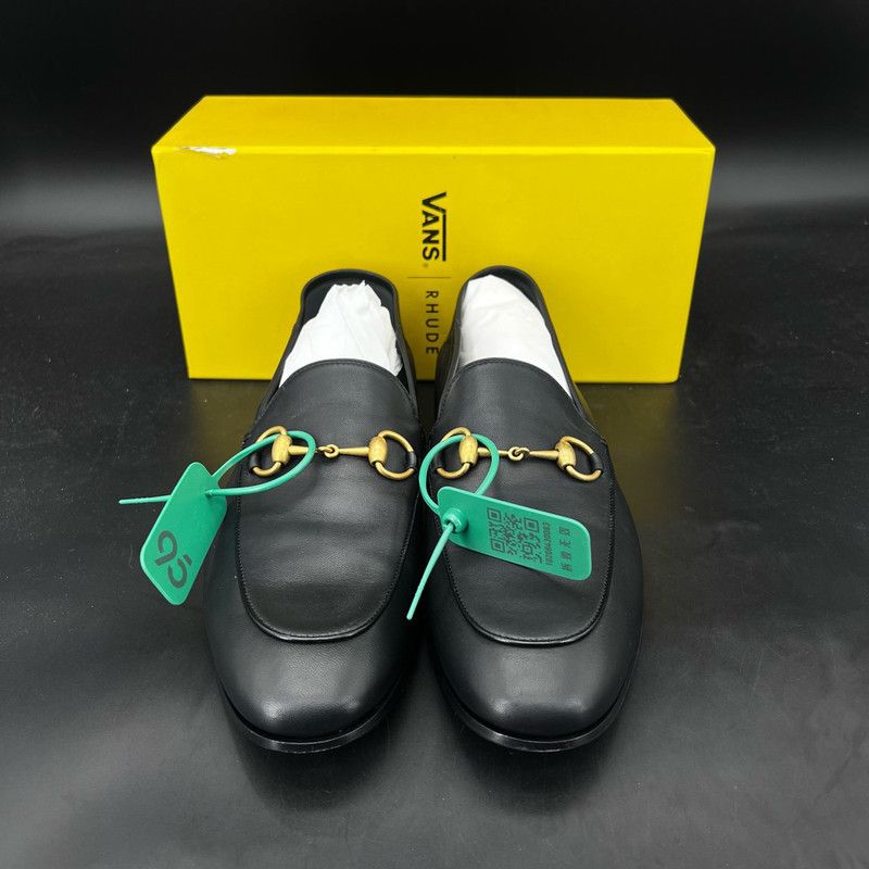 Gucci Gucci Horsebit Men's Casual Shoes in Black 0079 Size US 10.5 / EU 43-44 - 2 Thumbnail