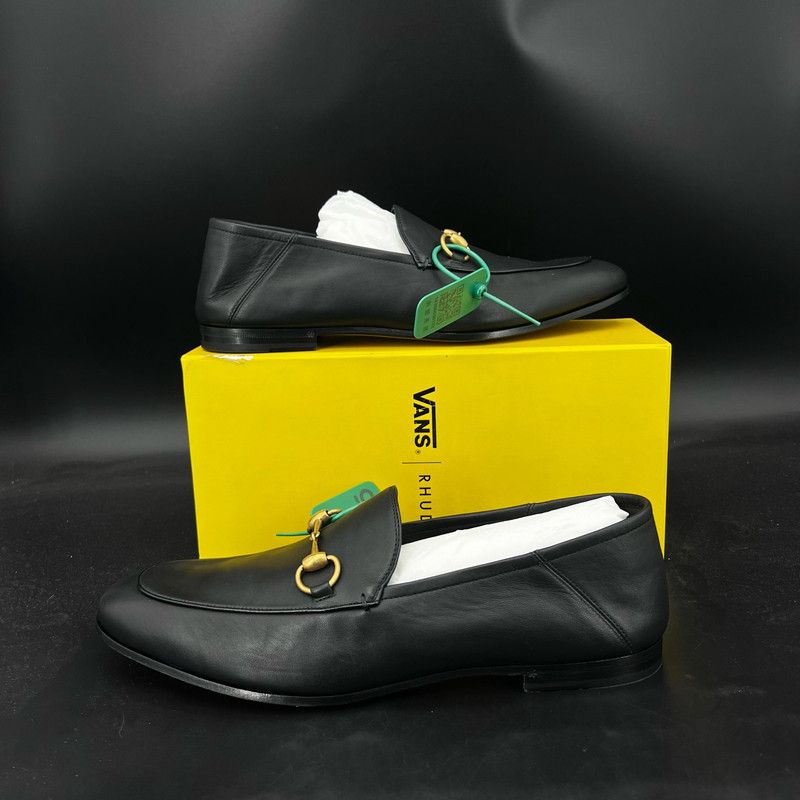 Gucci Gucci Horsebit Men's Casual Shoes in Black 0079 Size US 10.5 / EU 43-44 - 7 Thumbnail