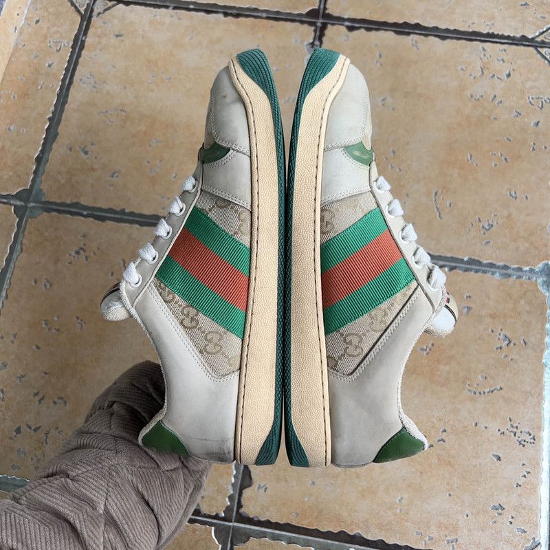 Gucci Gucci Screener Dirty Shoes for Stylish Men 0079 Size US 8 / EU 41 - 7 Thumbnail