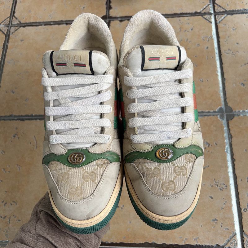Gucci Gucci Screener Dirty Shoes for Stylish Men 0079 Size US 8 / EU 41 - 8 Thumbnail
