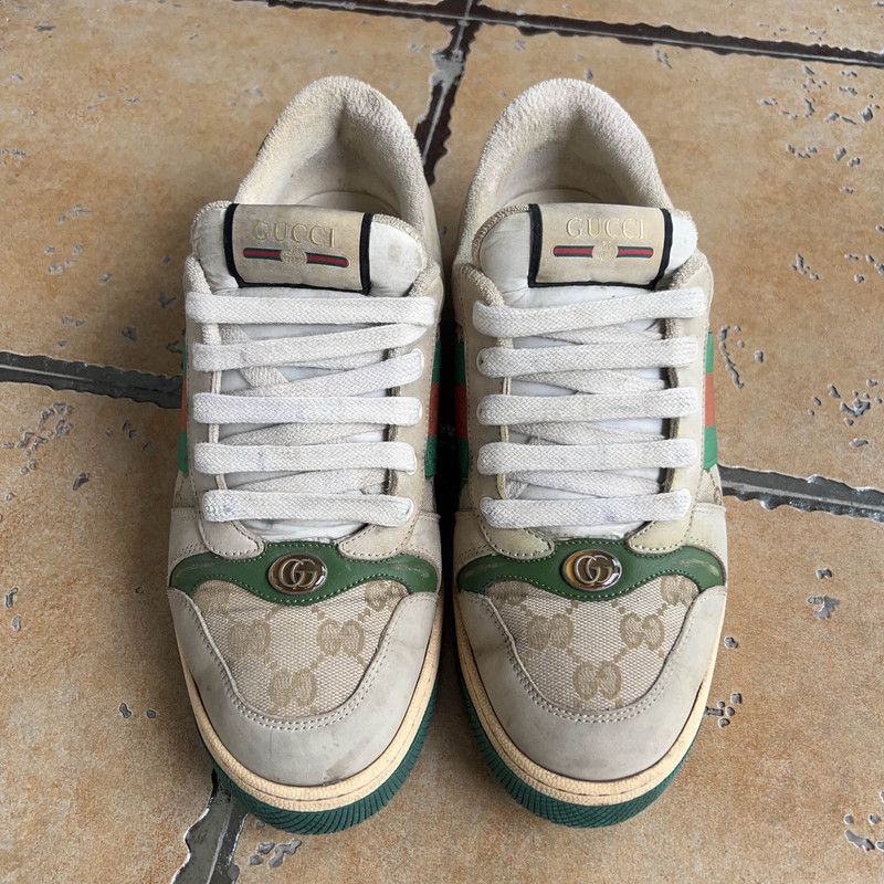 Gucci Gucci Screener Dirty Shoes for Stylish Men 0079 Size US 8 / EU 41 - 2 Thumbnail