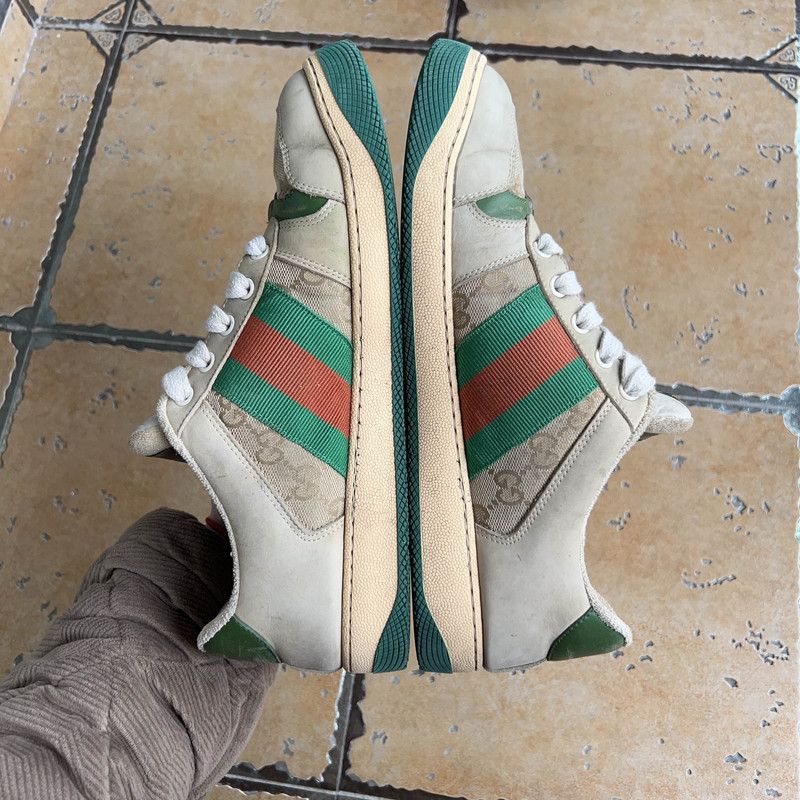 Gucci Gucci Screener Dirty Shoes for Stylish Men 0079 Size US 8 / EU 41 - 6 Thumbnail