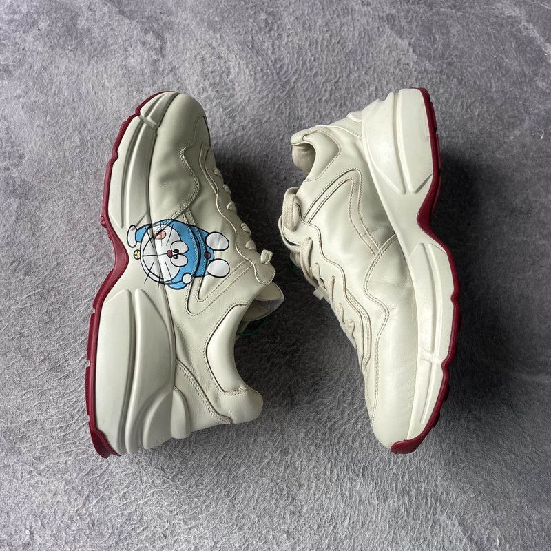 Gucci Gucci x Doraemon Rhyton Fashion Sneakers 0079 Size US 8.5 / EU 41-42 - 7 Thumbnail