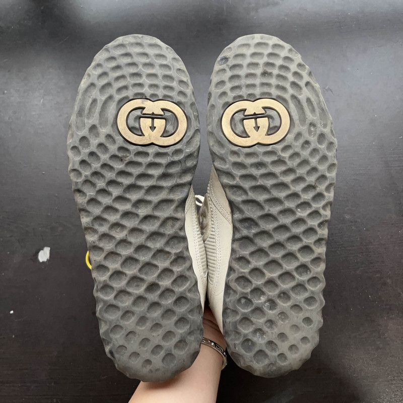 Gucci Gucci MAC80 Leather Low-Top Fashion Sneakers 0079 Size US 9 / EU 42 - 4 Thumbnail
