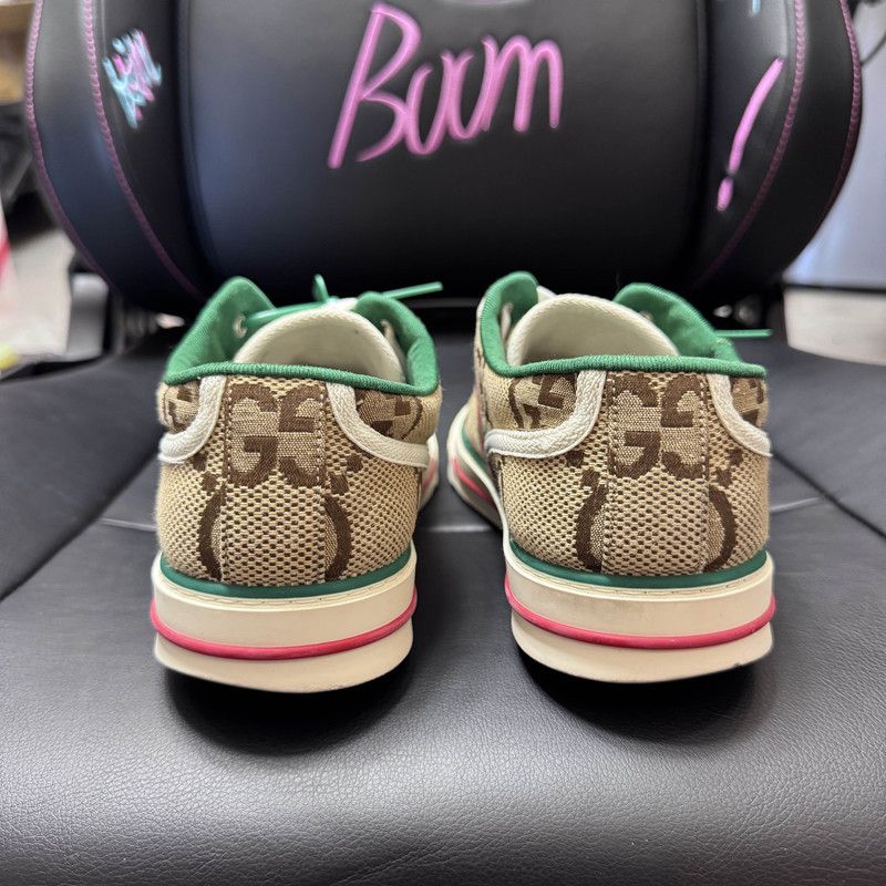 Gucci Gucci Tennis 1977 Stylish Low-Top Sneakers 0079 Size US 9.5 / EU 42-43 - 3 Thumbnail