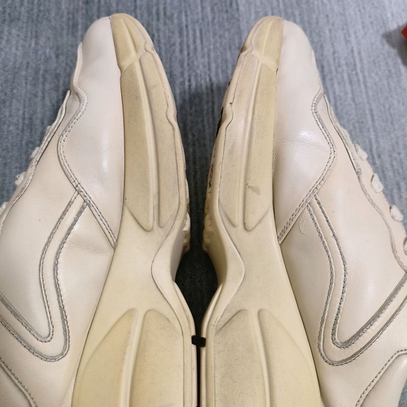 Gucci Gucci Rhyton Double G Logo Dad Sneakers in Cream 0079 Size US 9 / EU 42 - 10 Thumbnail