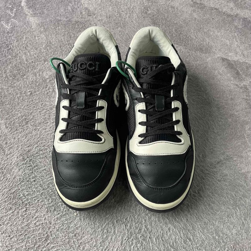 Gucci Gucci MAC80 Black Low-top Sneakers for Men 0079 Size US 10.5 / EU 43-44 - 2 Thumbnail