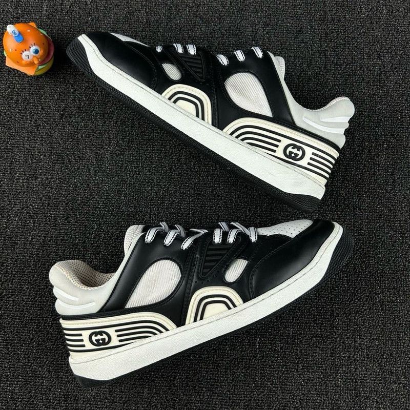 Gucci Gucci Basket Low-top Fashion Sneakers for Men 0079 Size US 8.5 / EU 41-42 - 7 Thumbnail