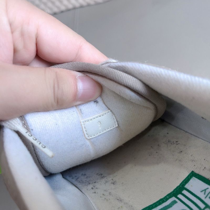 Gucci Gucci MAC80 Leather Sneakers in Gray 0079 Size US 9.5 / EU 42-43 - 5 Thumbnail