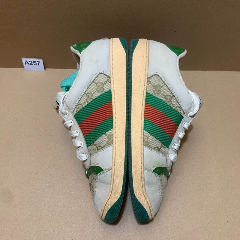 Gucci Gucci Screener Vintage Sneakers in Green 0079 Size US 7.5 / EU 40-41 - 12 Thumbnail