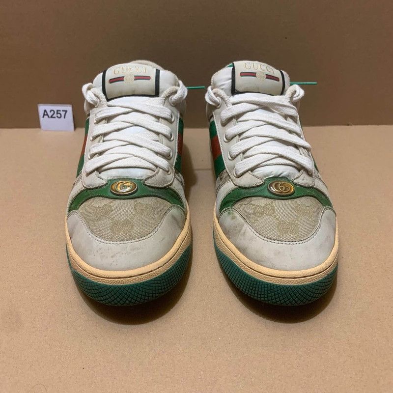 Gucci Gucci Screener Vintage Sneakers in Green 0079 Size US 7.5 / EU 40-41 - 2 Thumbnail