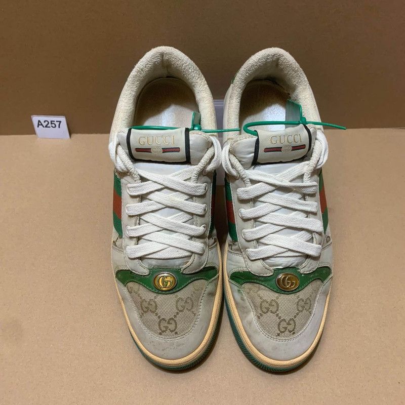 Gucci Gucci Screener Vintage Sneakers in Green 0079 Size US 7.5 / EU 40-41 - 13 Thumbnail