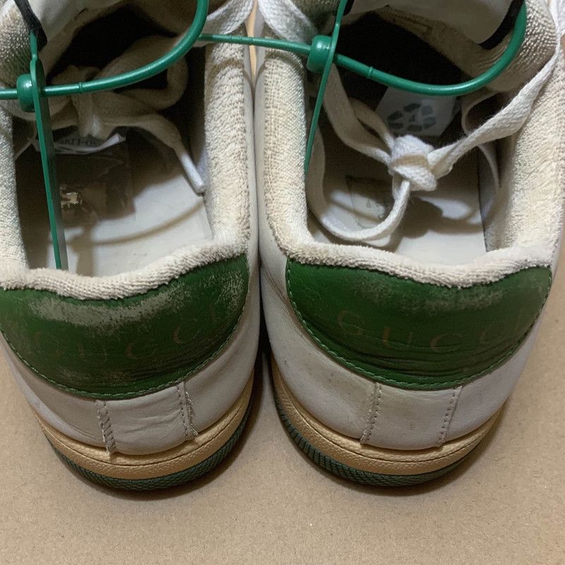 Gucci Gucci Screener Vintage Sneakers in Green 0079 Size US 7.5 / EU 40-41 - 14 Thumbnail