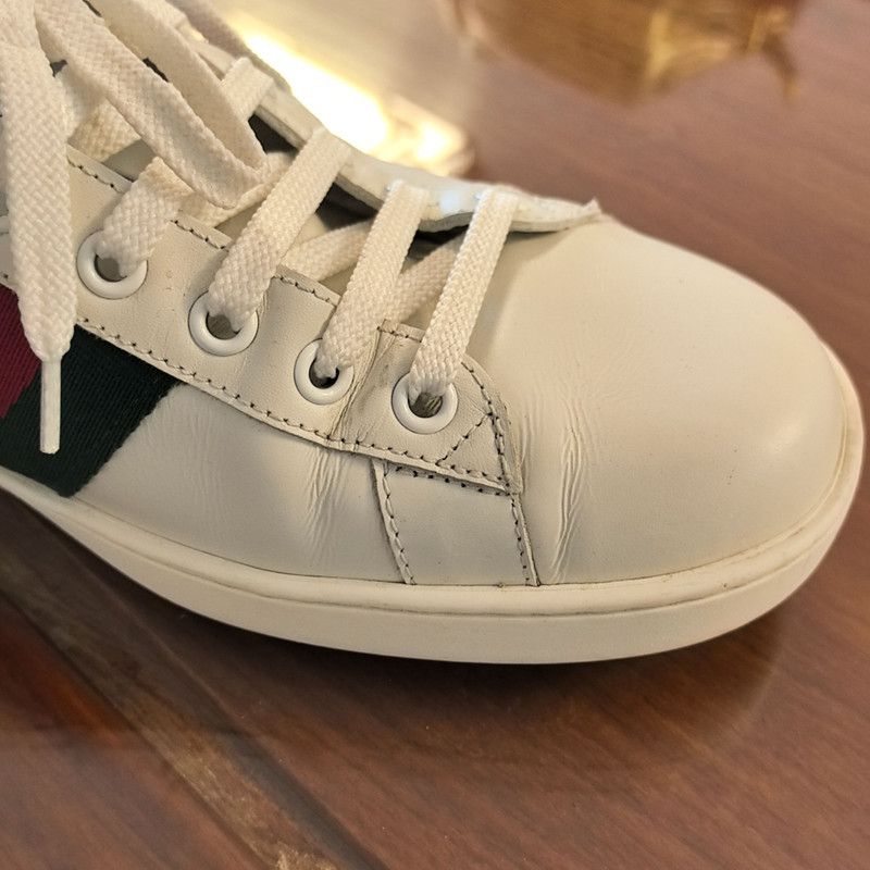 Gucci Gucci Ace Tiger Embroidered Fashion Sneakers 0079 Size US 8.5 / EU 41-42 - 8 Thumbnail