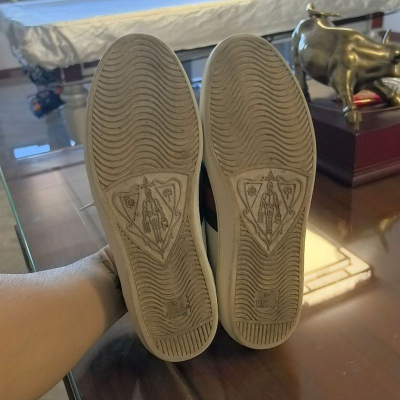Gucci Gucci Ace Tiger Embroidered Fashion Sneakers 0079 Size US 8.5 / EU 41-42 - 4 Thumbnail