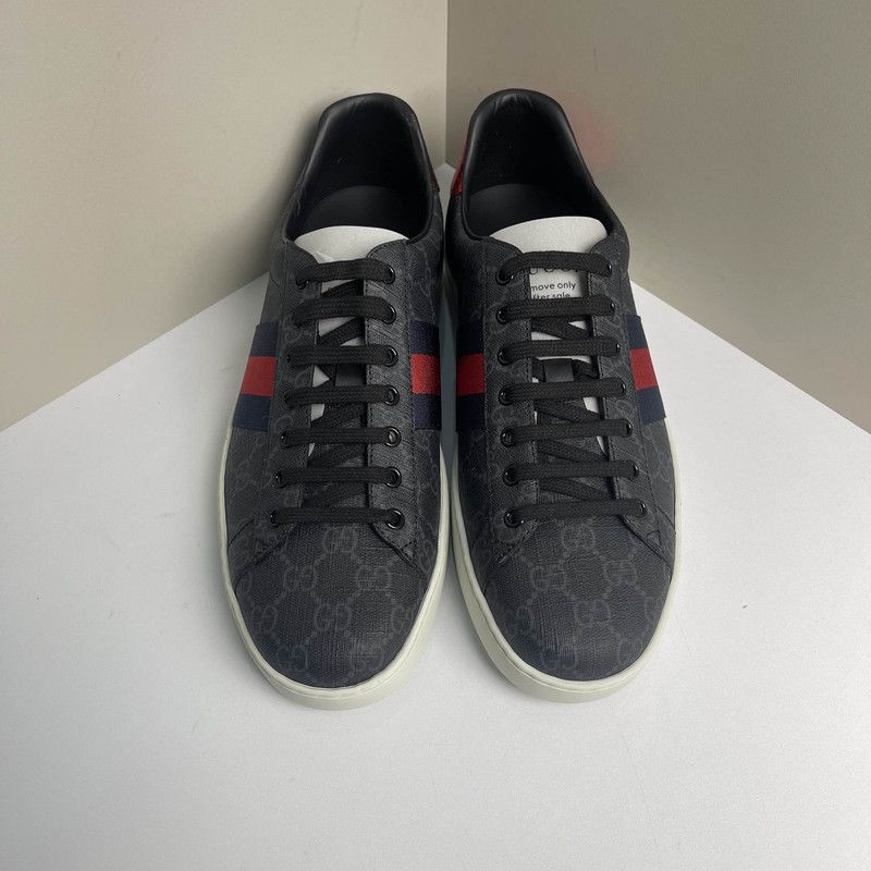 Gucci Gucci Ace Low-Top Sneakers for Men 0079 Size US 12 / EU 45 - 2 Thumbnail