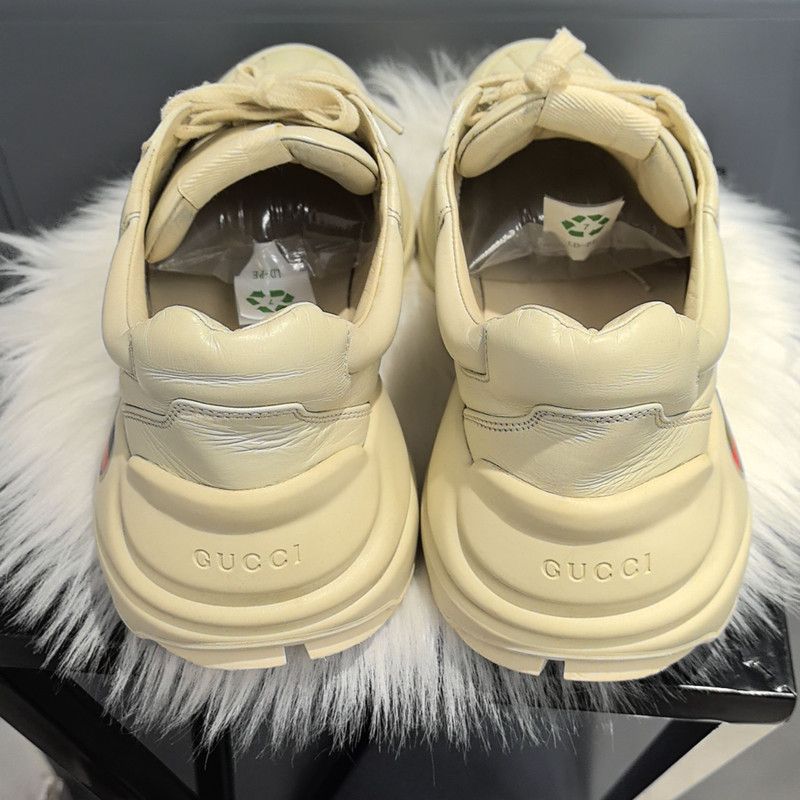 Gucci Gucci Rhyton Logo Low-Top Dad Shoes 0079 Size US 8.5 / EU 41-42 - 3 Thumbnail