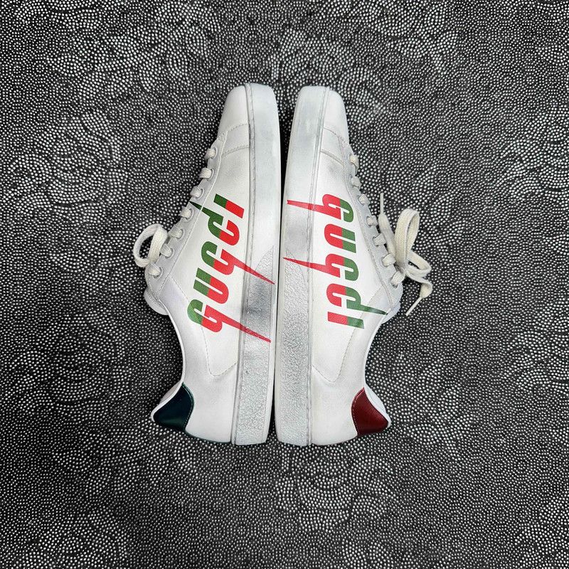 Gucci Gucci Ace Blade Sneakers for Men 0079 Size US 8 / EU 41 - 6 Thumbnail