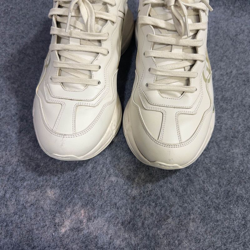 Gucci Gucci Rhyton Logo Low-Top Dad Sneakers 0079 Size US 9.5 / EU 42-43 - 6 Thumbnail