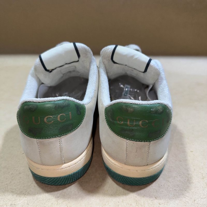 Gucci Gucci Screener Vintage Green Casual Sneakers 0079 Size US 9.5 / EU 42-43 - 3 Thumbnail