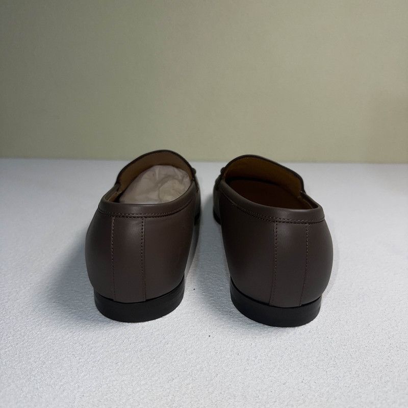 Gucci Gucci Casual Stylish Loafers in Coffee Brown 0079 Size US 8.5 / EU 41-42 - 3 Thumbnail