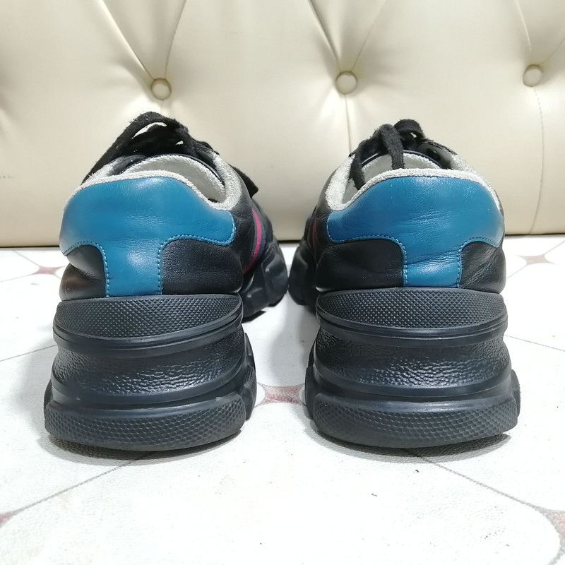 Gucci Gucci Low-Top Sport Shoes for Men in Black 0079 Size US 8 / EU 41 - 3 Thumbnail