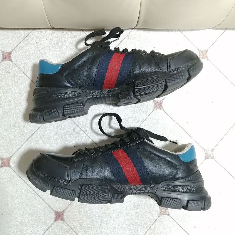 Gucci Gucci Low-Top Sport Shoes for Men in Black 0079 Size US 8 / EU 41 - 7 Thumbnail