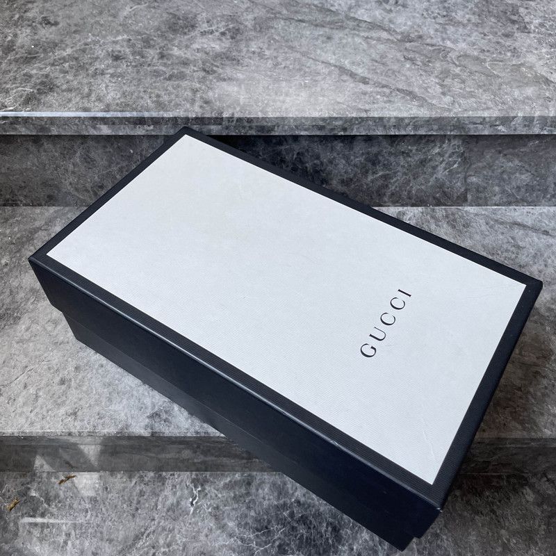 Gucci Gucci Screener Vintage Leather Sneakers for Men 0079 Size US 10.5 / EU 43-44 - 6 Thumbnail