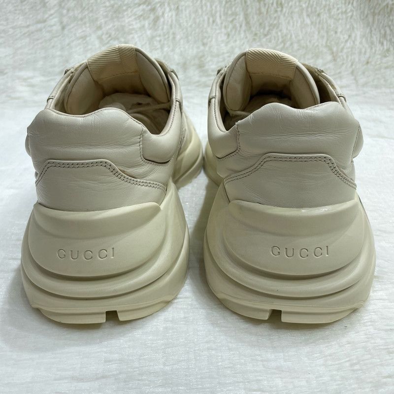 Gucci Gucci Rhyton Logo Sneakers in Ivory 0079 Size US 10.5 / EU 43-44 - 3 Thumbnail