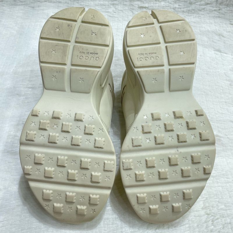 Gucci Gucci Rhyton Logo Sneakers in Ivory 0079 Size US 10.5 / EU 43-44 - 4 Thumbnail