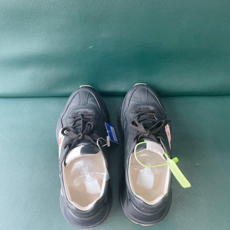 Gucci Gucci Rhyton Colorblock Low-top Casual Sneakers 0079 Size US 6.5 / EU 39-40 - 8 Thumbnail