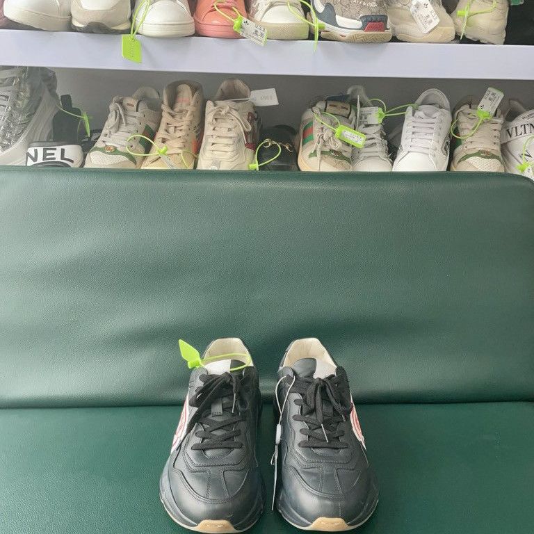 Gucci Gucci Rhyton Colorblock Low-top Casual Sneakers 0079 Size US 6.5 / EU 39-40 - 2 Thumbnail