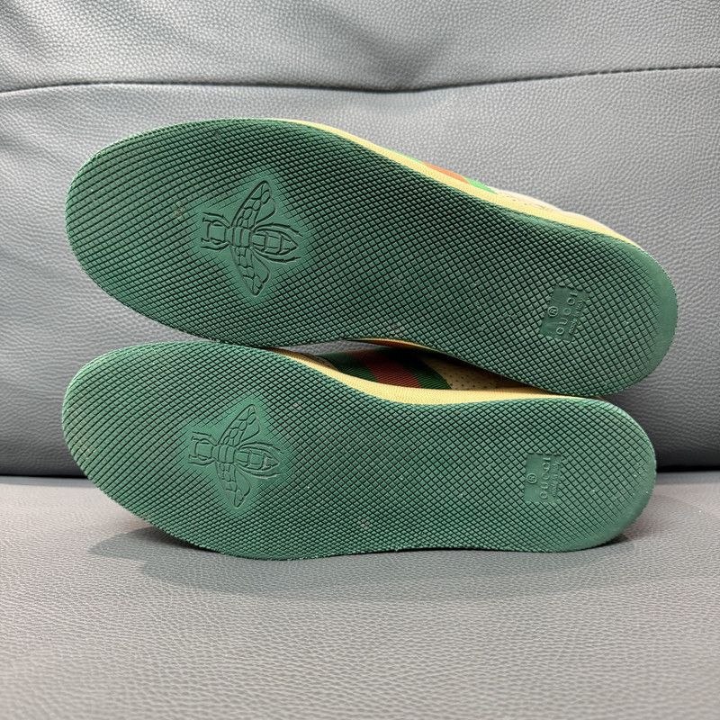 Gucci Gucci Screener Vintage Sneakers in Gray Green 0079 Size US 8.5 / EU 41-42 - 4 Thumbnail