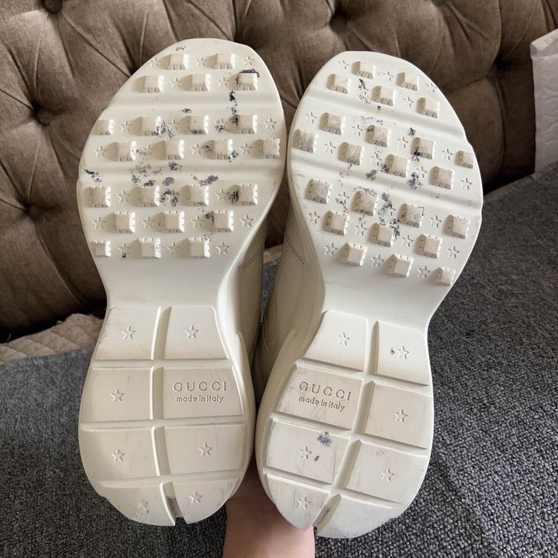 Gucci Gucci Rhyton Logo Low-Top Dad Shoes 0079 Size US 9.5 / EU 42-43 - 4 Thumbnail