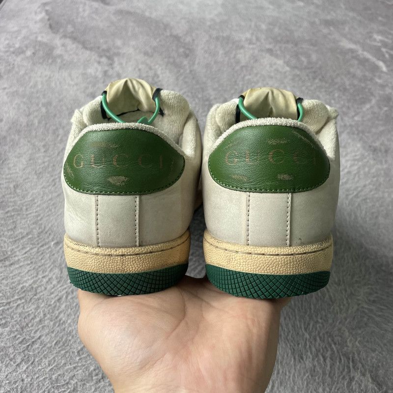 Gucci Gucci Screener Vintage Sneakers in Green 0079 Size US 8.5 / EU 41-42 - 3 Thumbnail