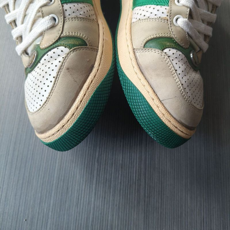 Gucci Gucci Screener Leather Fashion Sneakers for Men 0079 Size US 8 / EU 41 - 7 Thumbnail