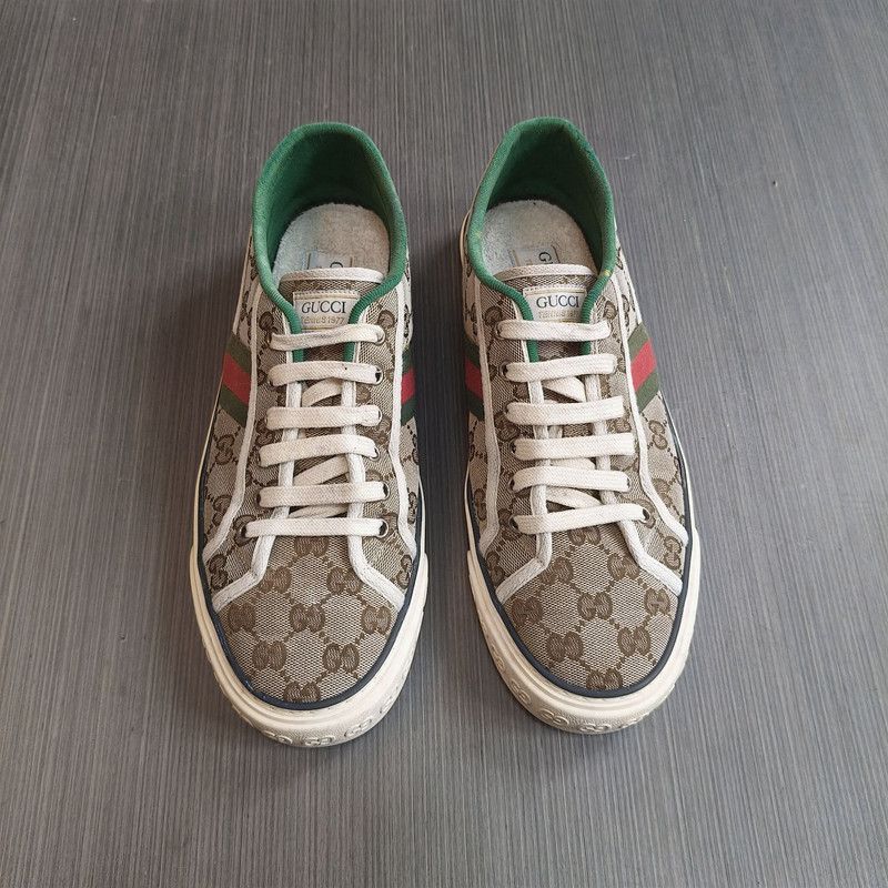 Gucci Gucci Tennis 1977 Casual Sneakers for Men 0079 Size US 10.5 / EU 43-44 - 2 Thumbnail