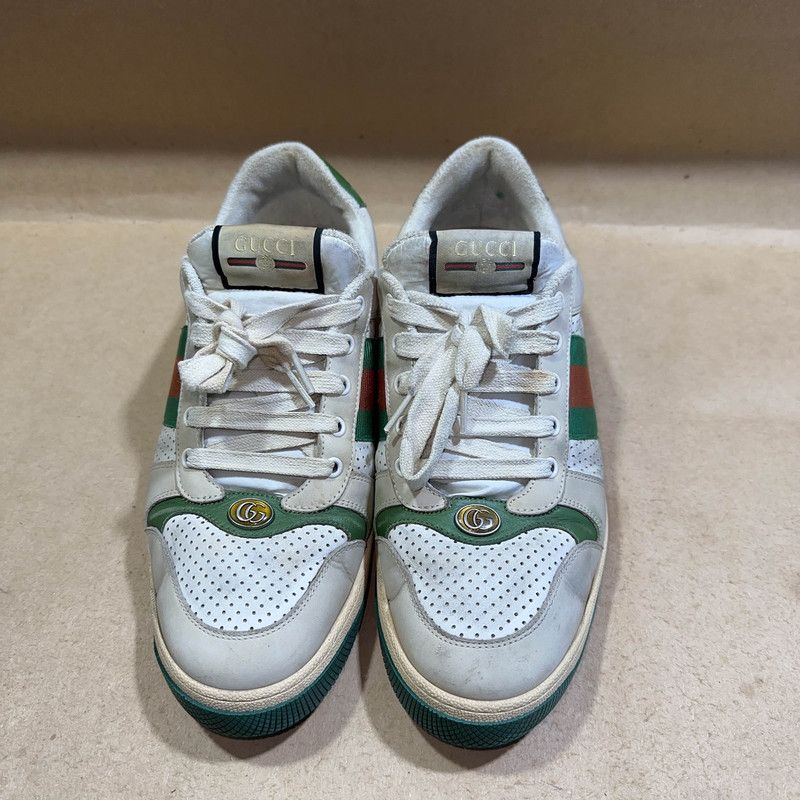 Gucci Gucci Screener Vintage Sneakers in Gray Green 0079 Size US 10.5 / EU 43-44 - 2 Thumbnail